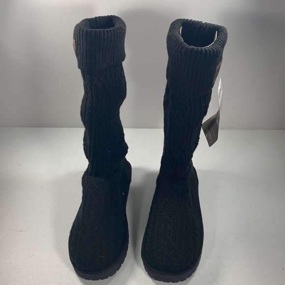 Muk Luks Cable Knit Boots